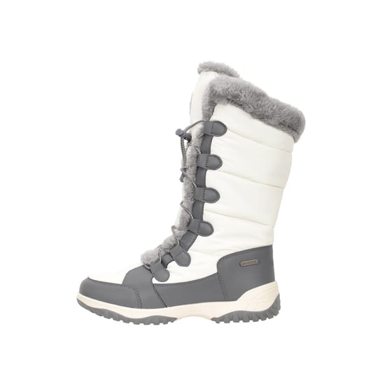 Mountain Warehouse Womens/Ladies Snowflake Extreme Long Snow Boots (White)