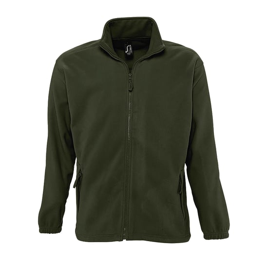 SOLS Herren Outdoor Fleece Jacke North (Army) - Image 1