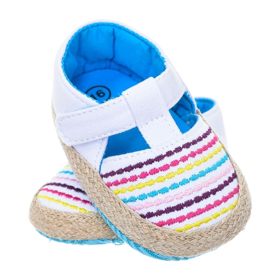 Flexible shoes with velcro strap closure 25252 baby