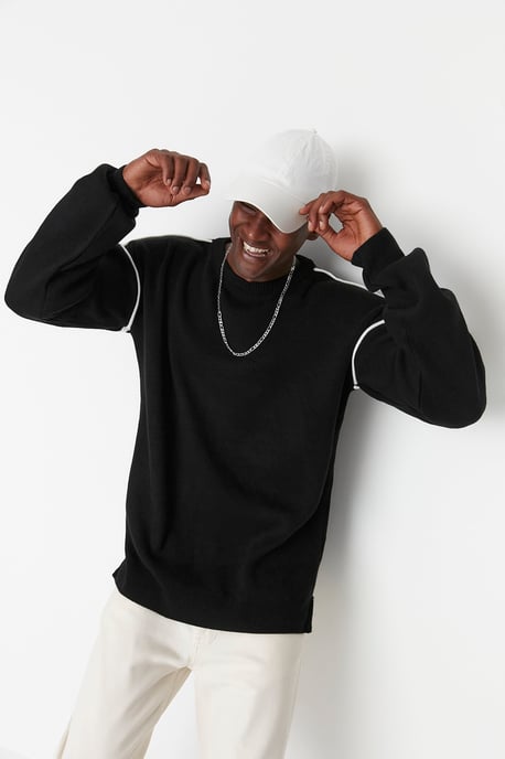 Trendyol Hommes Vélo Collier   Chandail - Image 4