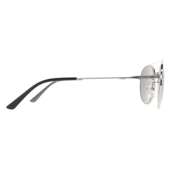 Calvin Klein Round Unisex Silver Grey CK18116S - Image 4