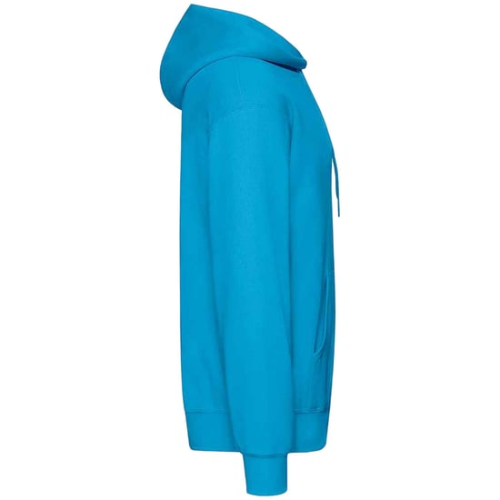 Fruit of the Loom - "Classic" Sweatshirt mit Kapuze für Herren/Damen Unisex (Azure Blau) - Image 3