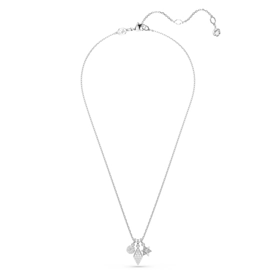 Swarovski 'Dextera' Damenhalskette aus Basismetall - Silber 5700288 - Image 2