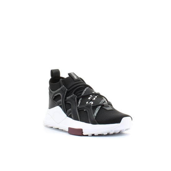 Puma Shoku x Les Benjamins Black Lace Up Mens Slip On Trainers 369526 01