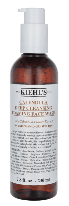 Kiehl's Calendula Deep Cleansing Foaming Face Wash 230ml - Image 1