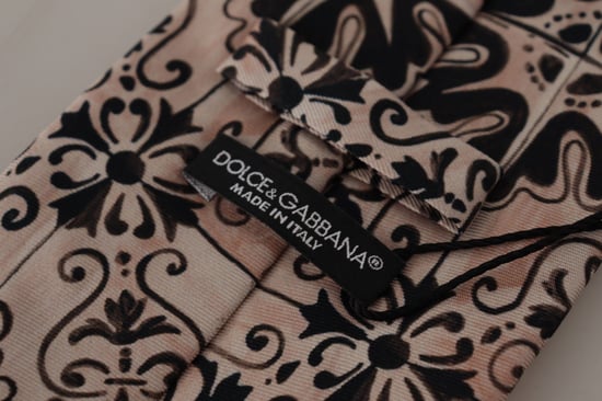 Patterned Necktie in