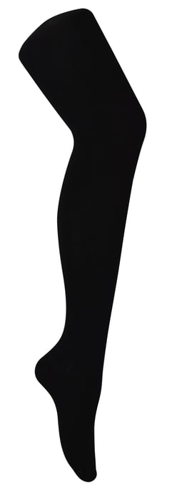 2er Pack Bambus-Strumpfhosen für Frauen in Schwarz | Superweiche, blickdichte Strumpfhosen für Damen - Schwarz - Image 1