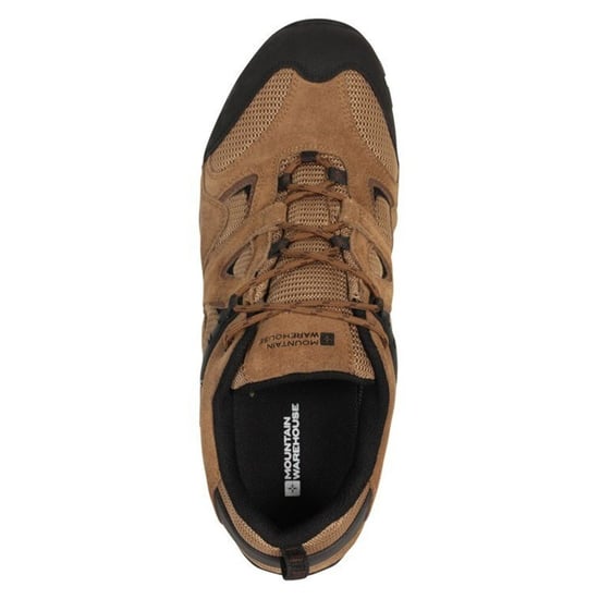 Mountain Warehouse Mens Curlews Wasserdicht Wildleder Walking Schuhe (Dark Beige) - Image 5