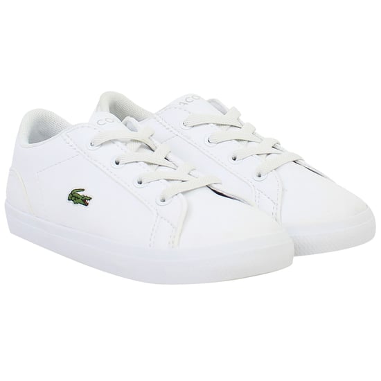 Lacoste Lerond BL 21 1 CUI Weiße Turnschuhe für Kinder - Image 3