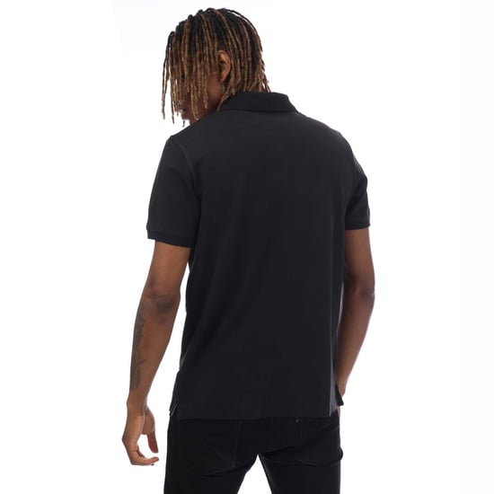 Herren Timberland Millers River Pique Poloshirt in Schwarz - Image 2