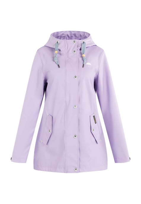 Schmuddelwedda Regenjacke Damen Helllavendel-280 - Image 1