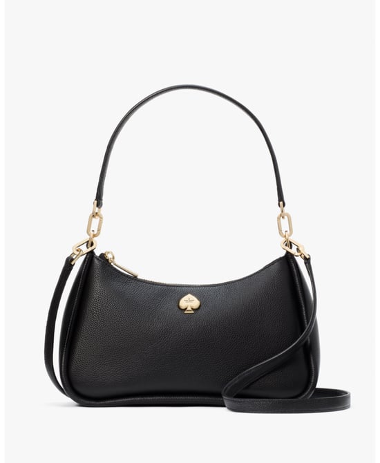 Kayla Pebbled Leather Small Convertible Shoulder Bag - Image 1