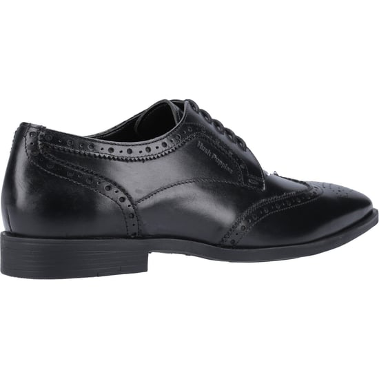 Hush Puppies Herren Leder Brogues (Schwarz) - Image 2