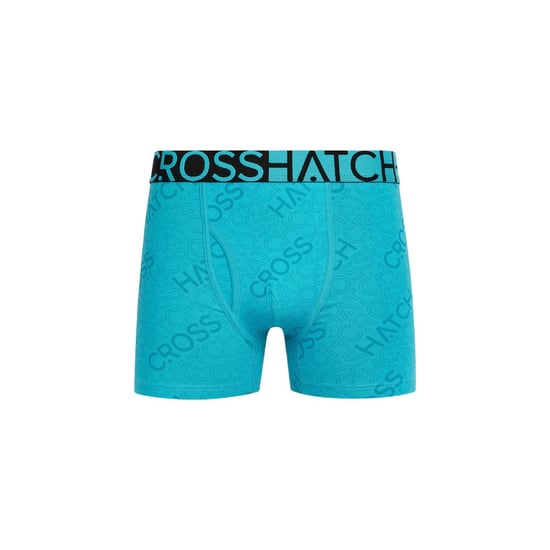 Crosshatch - "Typan" Boxershorts für Herren (3er-Pack) (Petrol) - Image 5