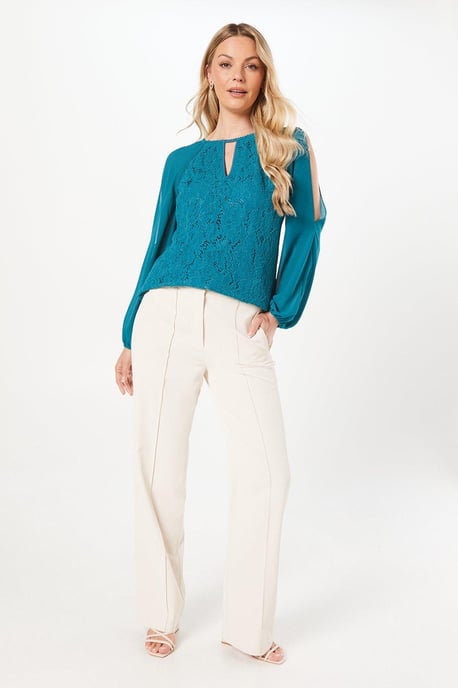 Premium Lace ¾ Sleeve Top