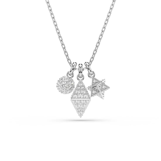 Swarovski 'Dextera' Damenhalskette aus Basismetall - Silber 5700288 - Image 1