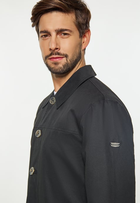 Dreimaster Jacke Herren schwarz - Image 5