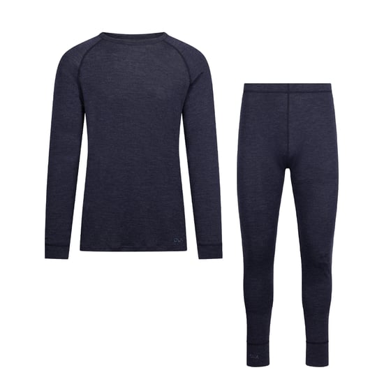 Trespass - "Demian" Basisschicht-Set für Herren/Damen Unisex (Marineblau meliert) - Image 1