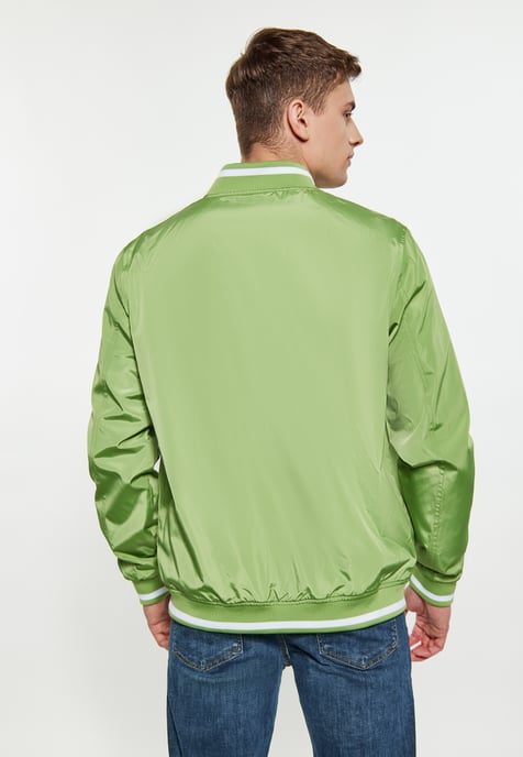 Schmuddelwedda Collegejacke Herren hellgrün - Image 4