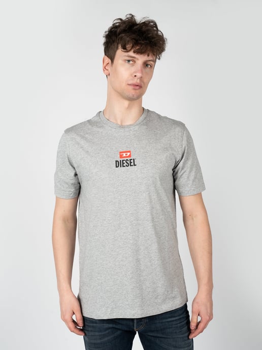 Diesel T-Shirt T-Just Herren grau - Image 3