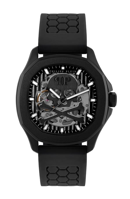 Philipp Plein $keleton $pectre Schwarz Herren Armbanduhr PWRAA0923 - Image 1