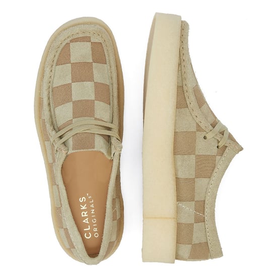 Clarks Originals Wallabee Cup Check Herren Ahorn Stiefel - Image 6