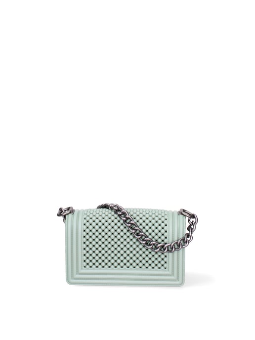 Marc Ellis Handtasche Frauen LIGHT GREEN AND SILVER - Image 4