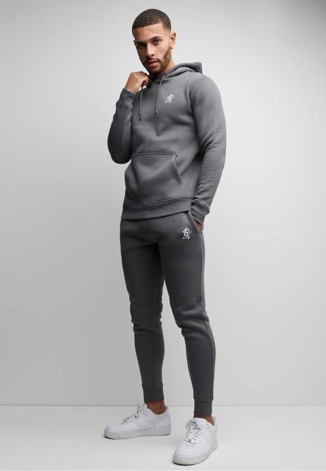 Gym King Basis Herren-Trainingsanzug Grau - Image 1