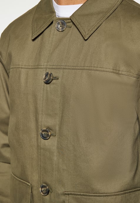 Dreimaster Jacke Herren militärisch oliv - Image 5