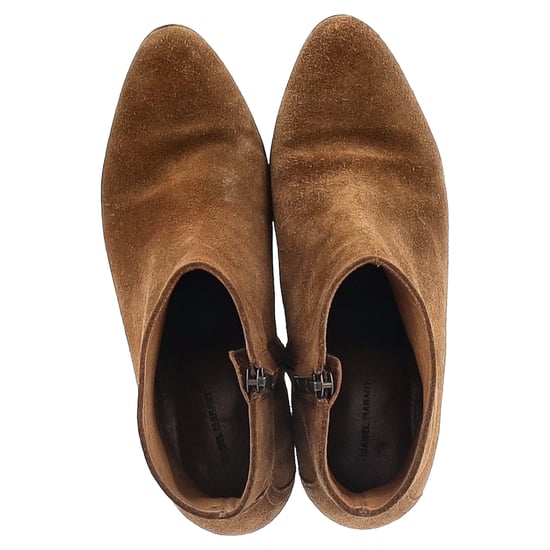 Isabel Marant Dacken Stiefeletten aus braunem Wildleder - Image 3