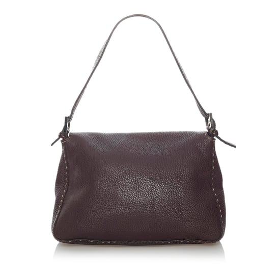 Vintage Fendi Selleria Mamma Baguette Brown