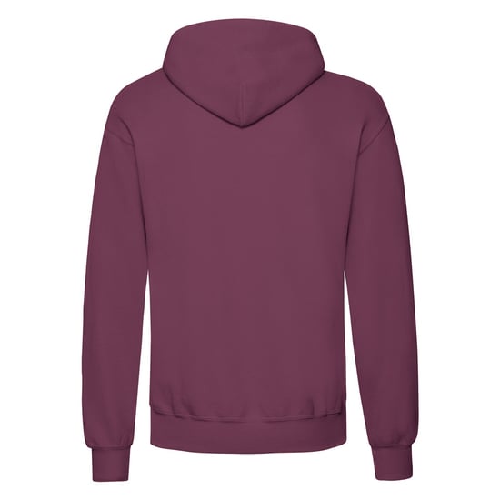 Fruit Of The Loom Unisex Erwachsene Klassisches Sweatshirt mit Kapuze (Burgund) - Image 2