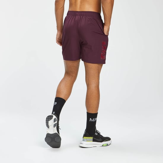MP Men's Graffiti Graphic Training Shorts - Port