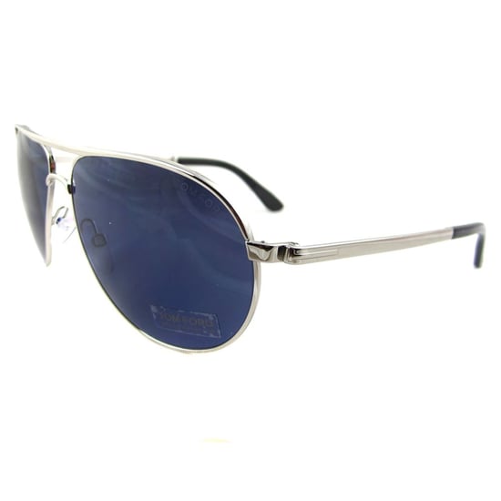 Tom Ford Sonnenbrille 0144 Marko 18V Silber Blau - Image 1