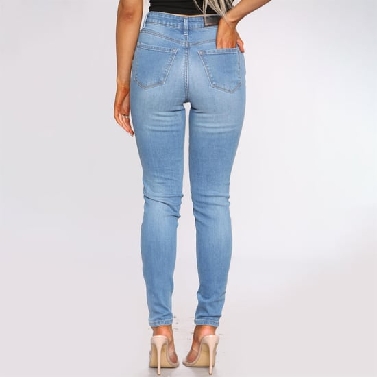 Damen Skinny Slim Fit Denim Jeans| Enzo Designer Womenswear - Image 4