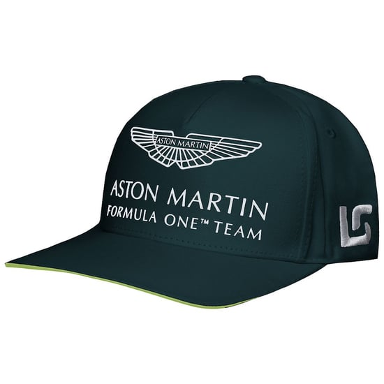 Aston Martin F1 Offizieller Fahrer Lance Stroll Herren Grüne Kappe - Image 1