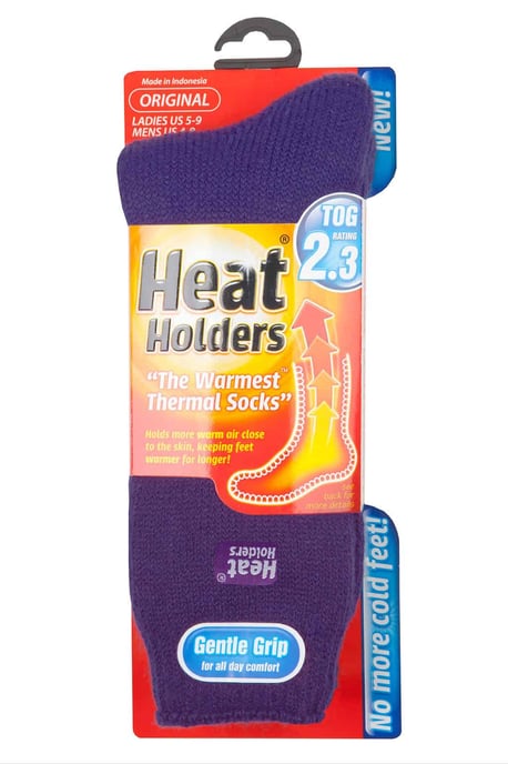 Heat Holders Damen-Thermosocken, einfarbig, für den Winter, warm, 48 UK - Image 2