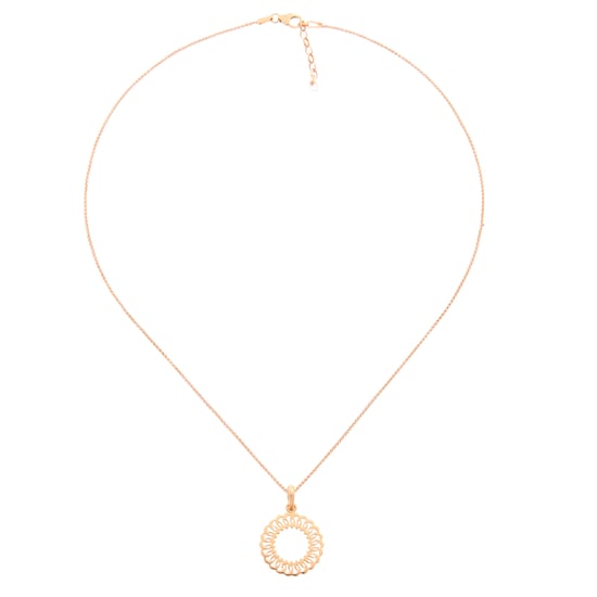 Orphelia 'Amada' Damen-Kette mit Anhänger aus 925er Sterlingsilber, Rosé, ZH-7075/1 - Image 2