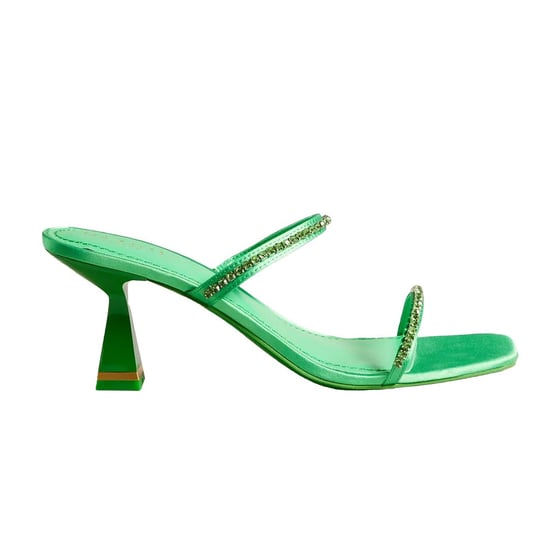 Ted Baker Rinita Diamante Damen Grünes Hohen Sandalen - Image 1