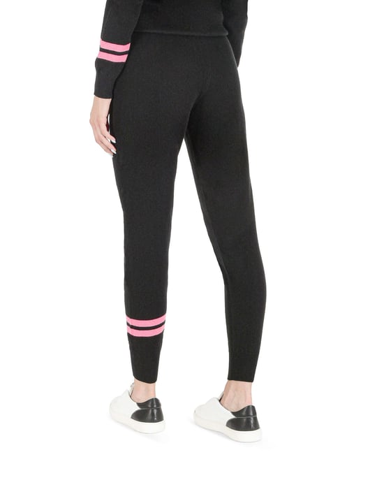 Pantalon De Survãªtement En Cachemire Crown Of Edinburgh Morningside Black K - Image 4