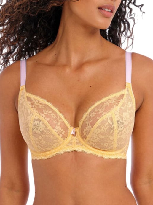 Offbeat Plunge Bra