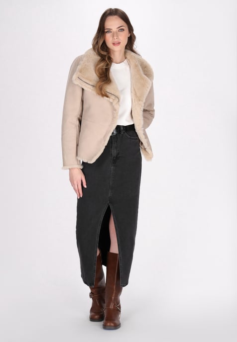 Dreimaster Jacke Damen Beige - Image 2