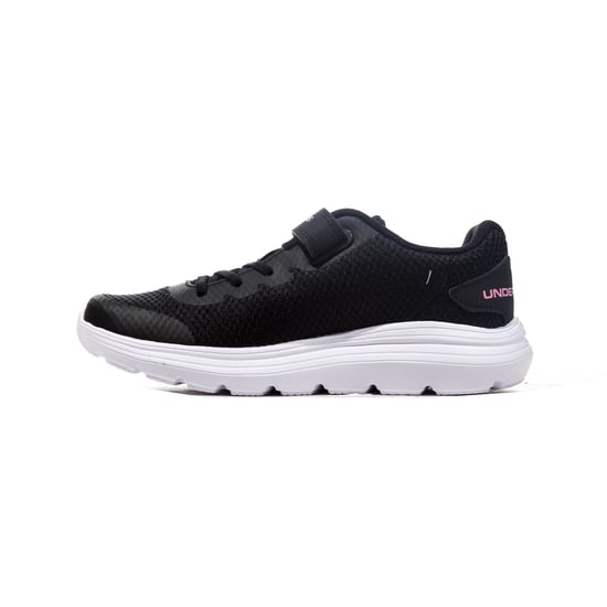 Under Armour Surge 2 Junior Running Trainer Black/Pink