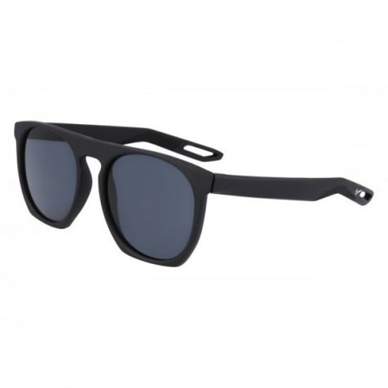 Nike Flatspot XXII Matte Sunglasses (Black/White/Dark Grey)