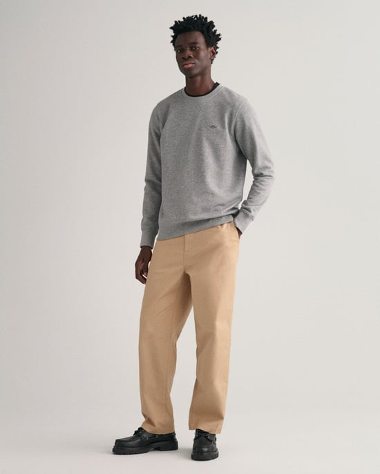 Gant Regular Shield C-Neck Sweat Sweatshirt - Image 4