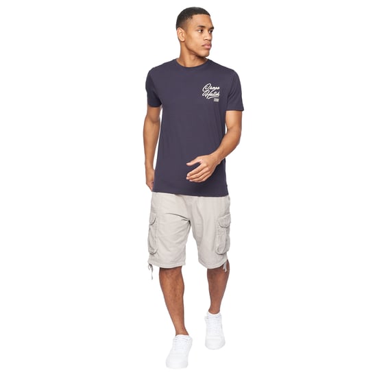 Crosshatch - "Jamstar" Cargo-Shorts für Herren (Hellgrau) - Image 3