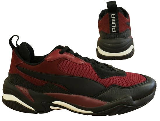 Puma Thunder Spectra Chunky Burgundy Lace Up Casual Mens Trainers 367516 03 B89C
