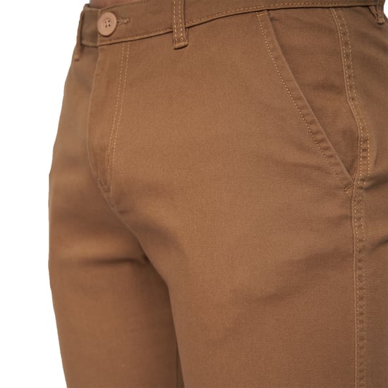 Crosshatch - "Sinwood" Shorts für Herren (Zimt) - Image 3