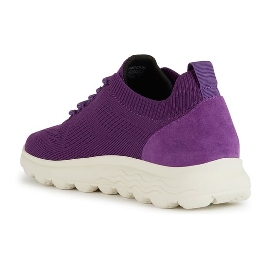 Geox D Spherica A Leder Damen Lila Turnschuhe - Image 6