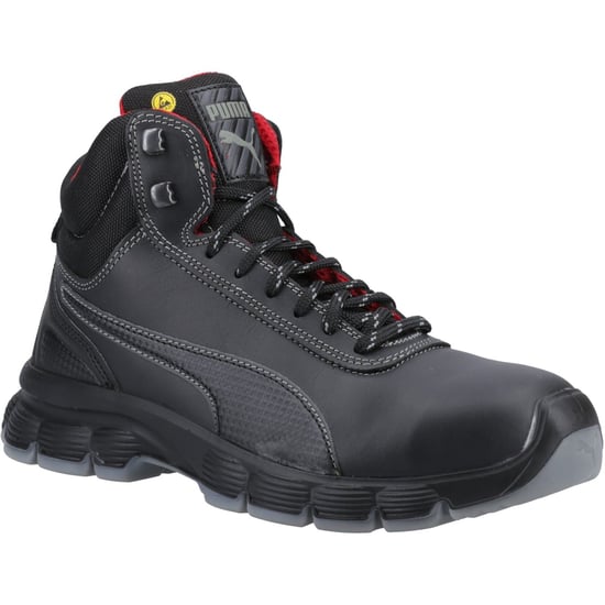 Puma Safety Condor Mid S3 Nubuck Schwarz Sicherheitsstiefel - Image 1